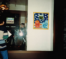 Showing at a micro gallery: SoHo, NYC