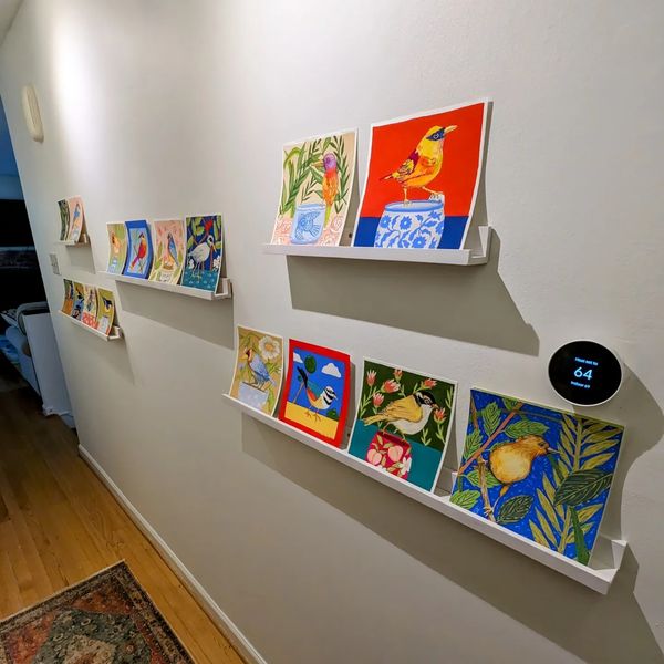 Gouache on paper 8" x 8"
© Serena Fenton