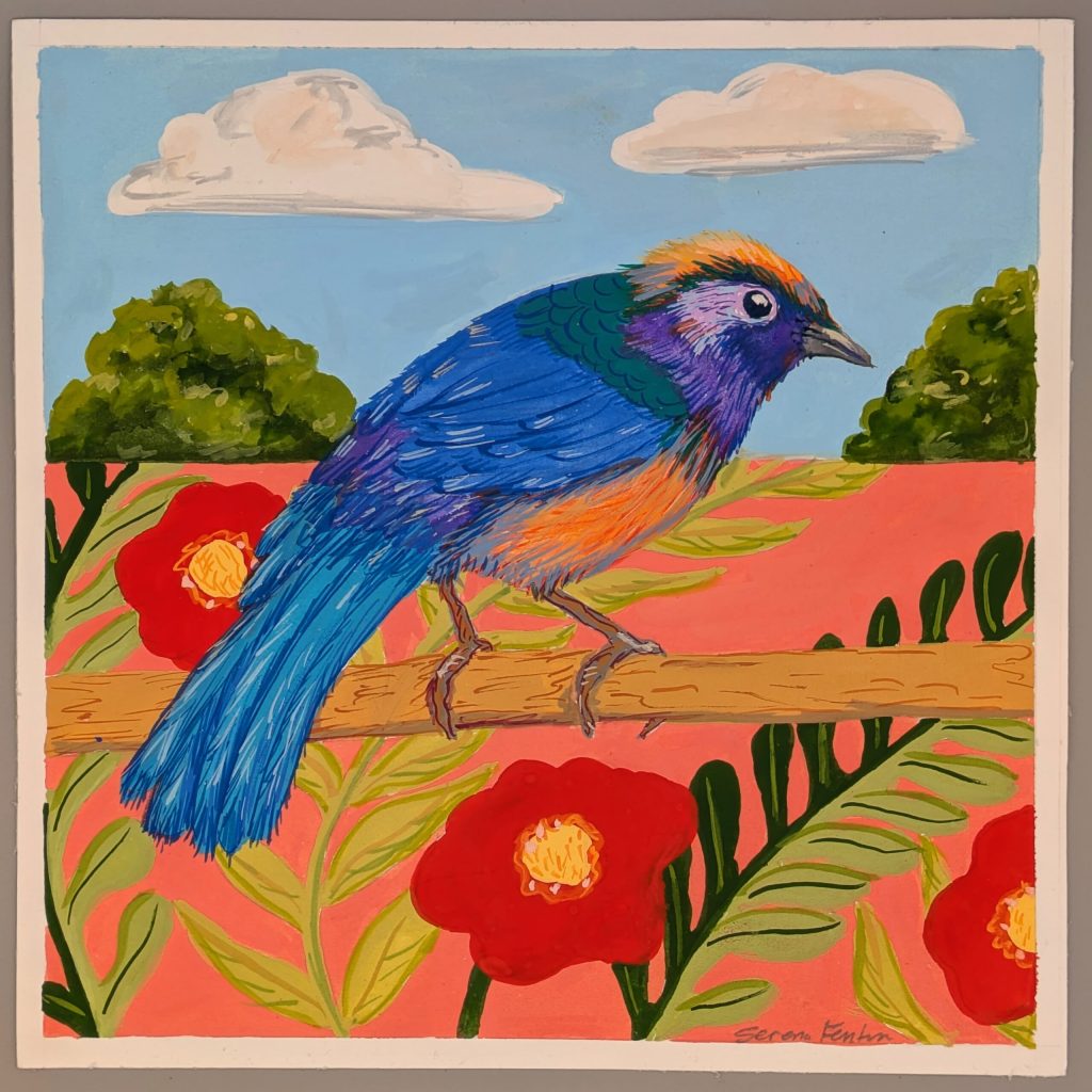 Gouache on paper 8" x 8"
© Serena Fenton