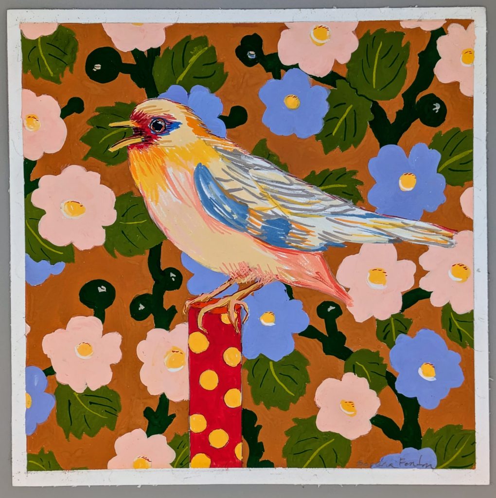 Gouache on paper 8" x 8"
© Serena Fenton