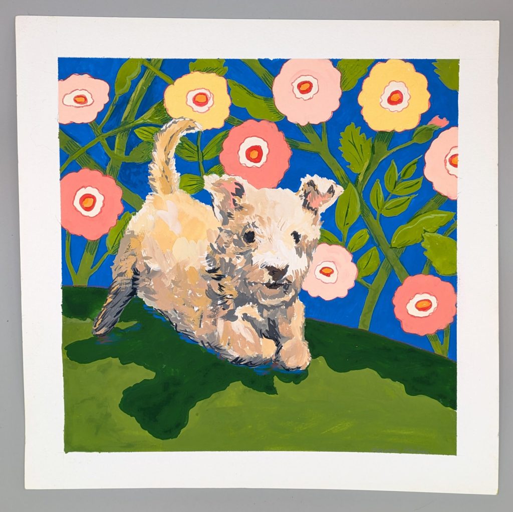 Gouache on paper 12" x 12"
© Serena Fenton