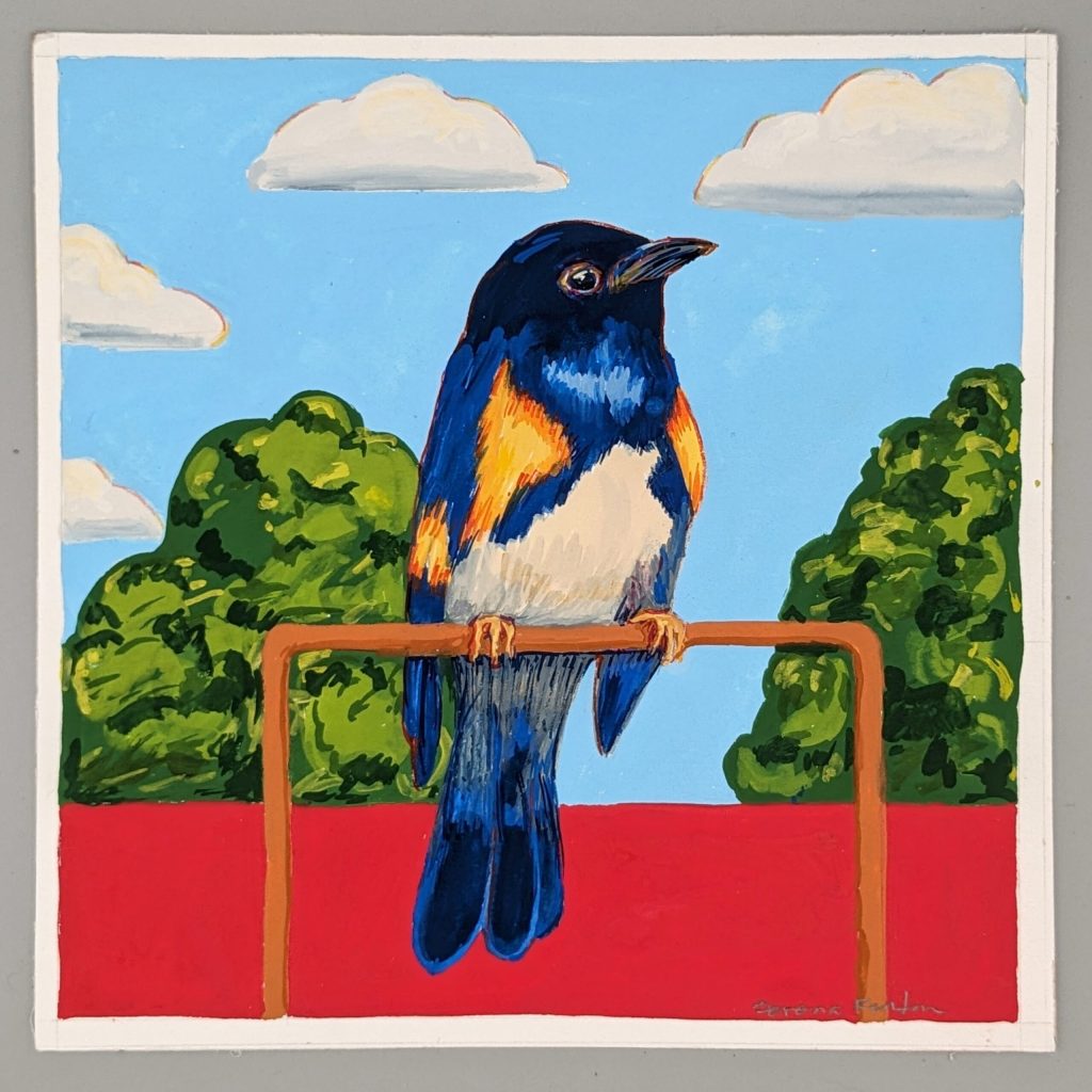 Gouache on paper 8" x 8"
© Serena Fenton