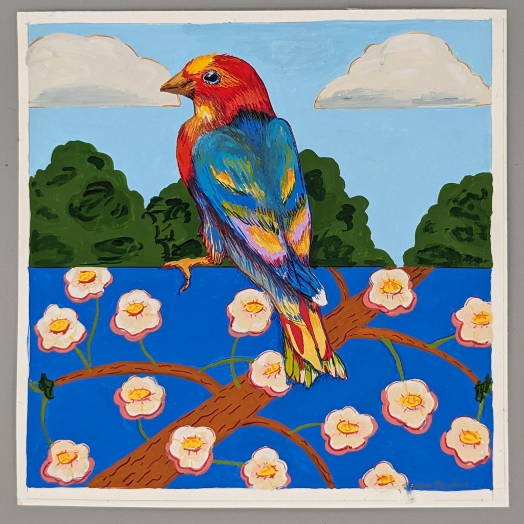 Gouache on paper 8" x 8"
© Serena Fenton