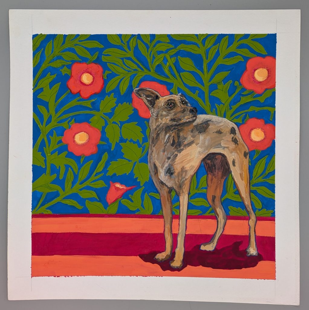 Gouache on paper 12" x 12"
© Serena Fenton