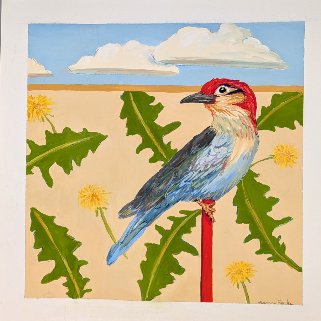 Gouache on paper 12" x 12"
© Serena Fenton