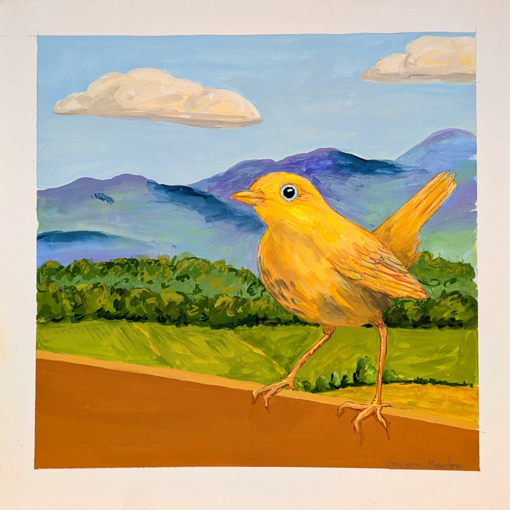 Gouache on paper 12" x 12"
© Serena Fenton