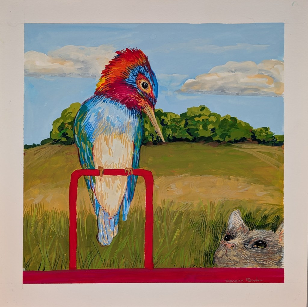 Gouache on paper 12" x 12"
© Serena Fenton