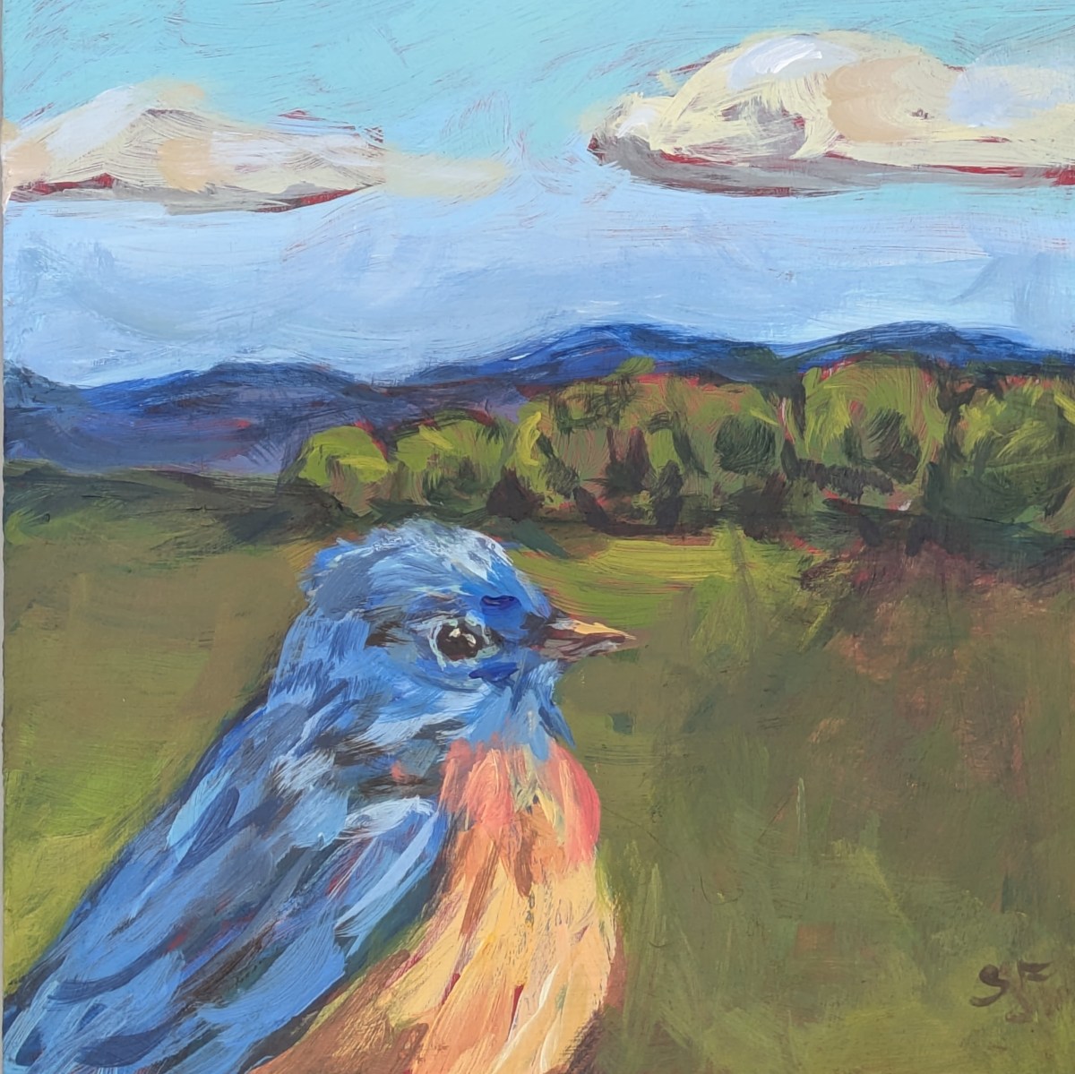Bird Painting No.&nbsp;43