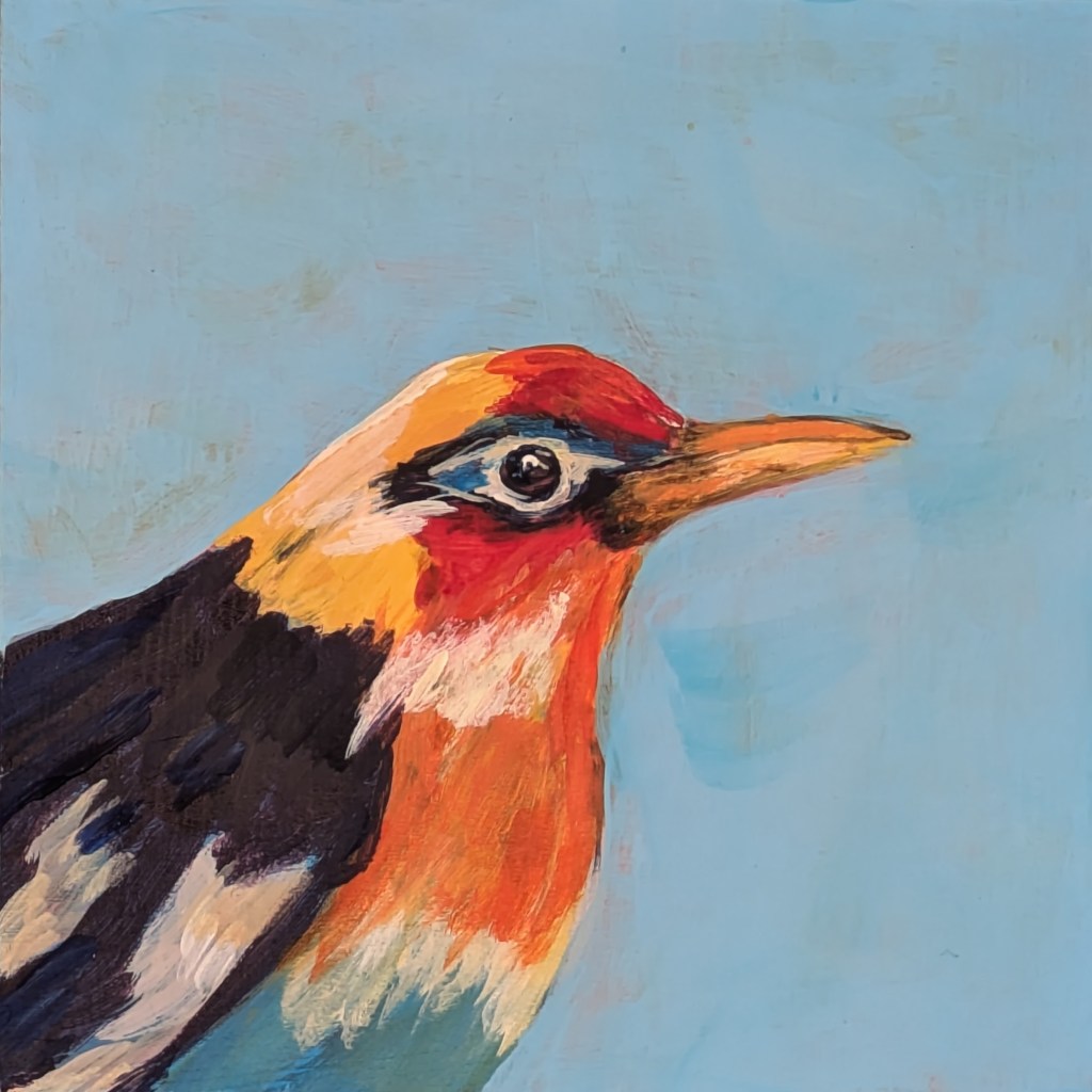 12 cm x 12 cm acrylic on panel
© Serena Fenton 2025