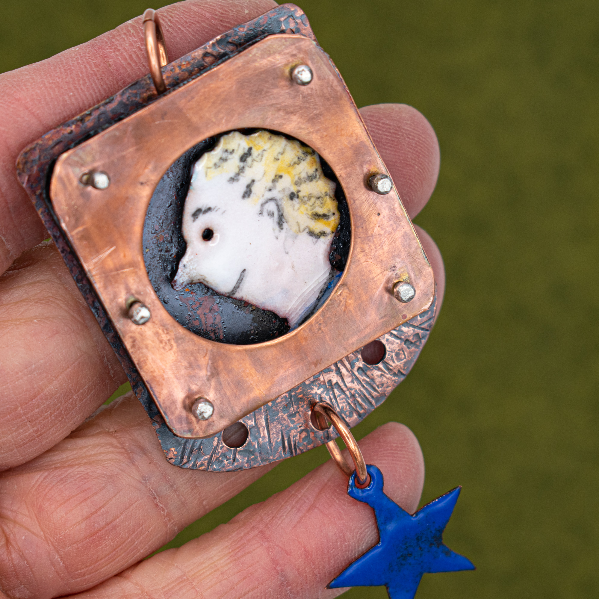 Enamel on Copper © Serena Fenton All Rights Reserved