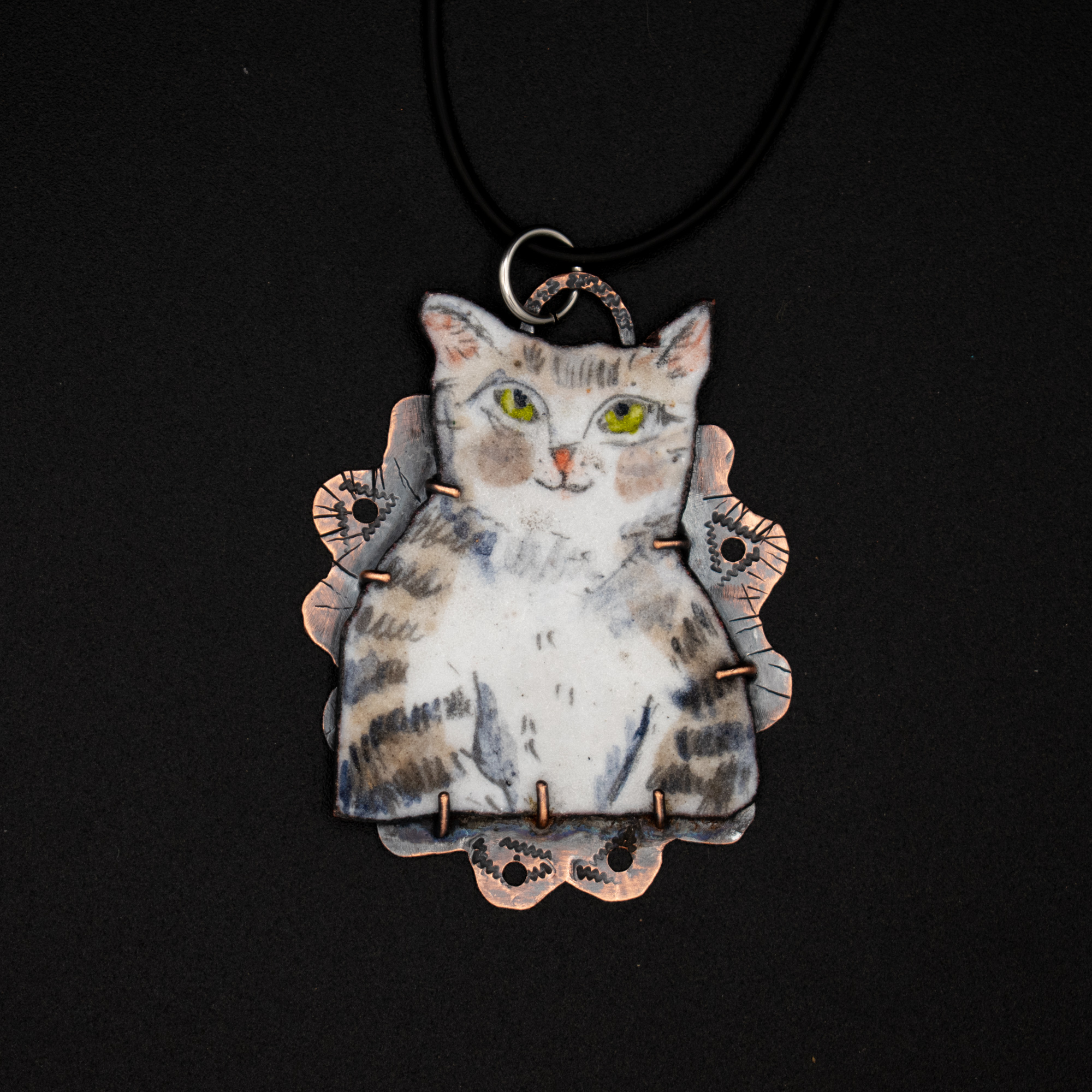 Enamel on Copper © Serena Fenton All Rights Reserved