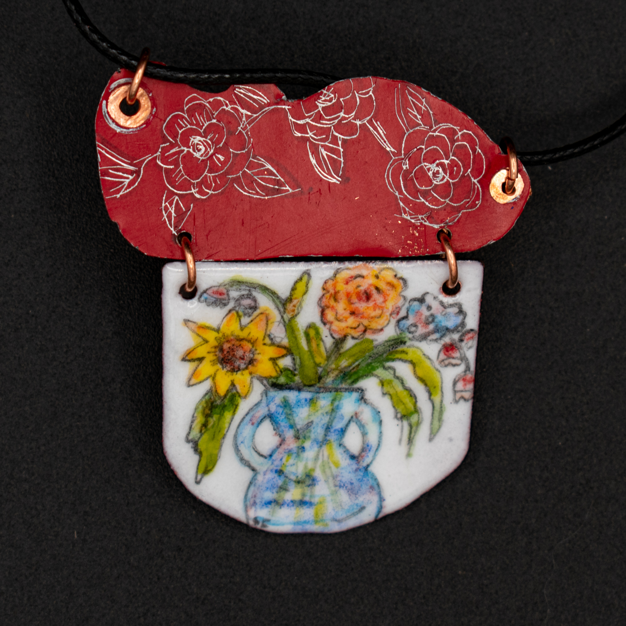 Enamel on Copper © Serena Fenton All Rights Reserved