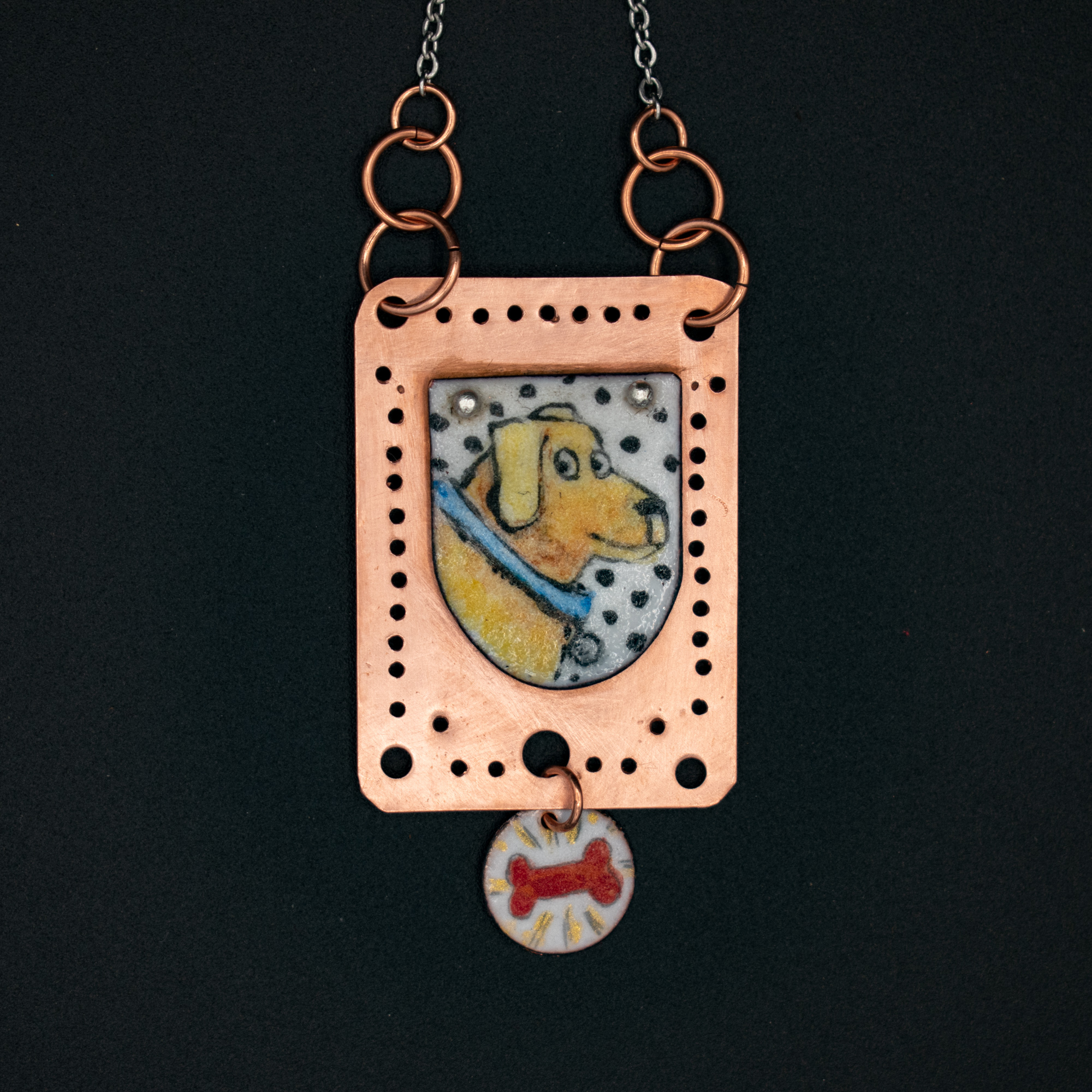 Enamel on Copper © Serena Fenton All Rights Reserved