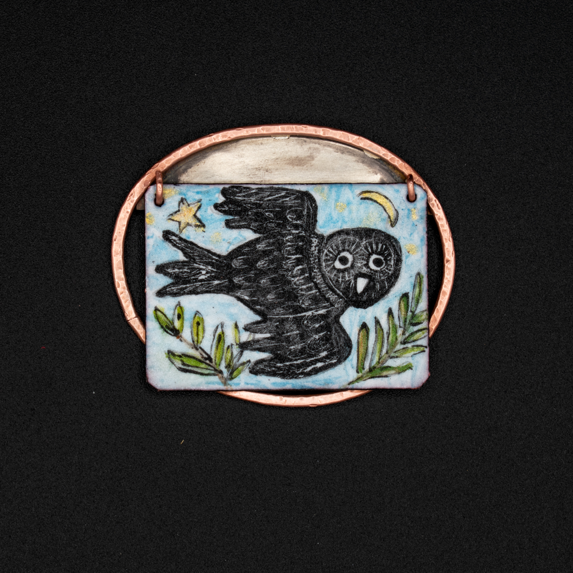 Enamel on Copper © Serena Fenton All Rights Reserved