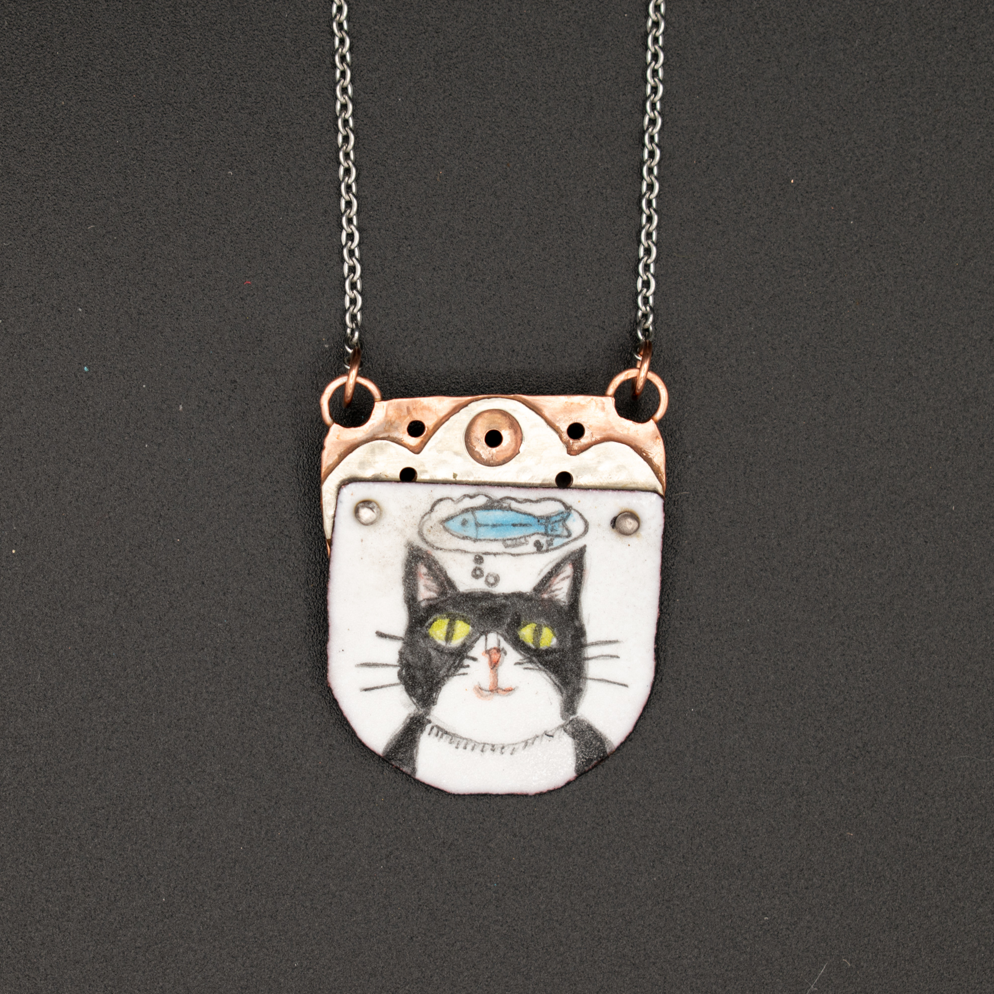 Enamel on Copper © Serena Fenton All Rights Reserved