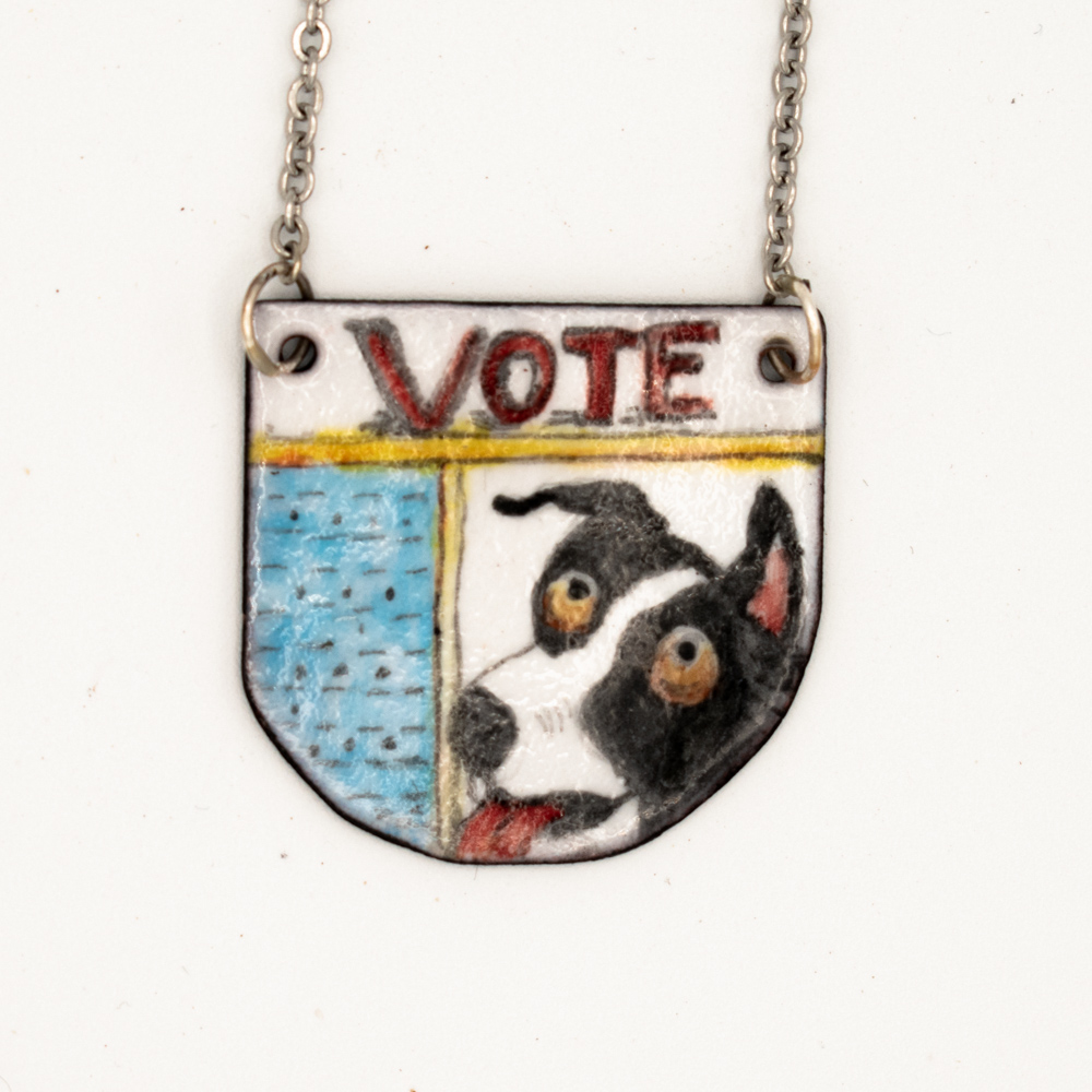 Enamel on Copper © Serena Fenton All Rights Reserved