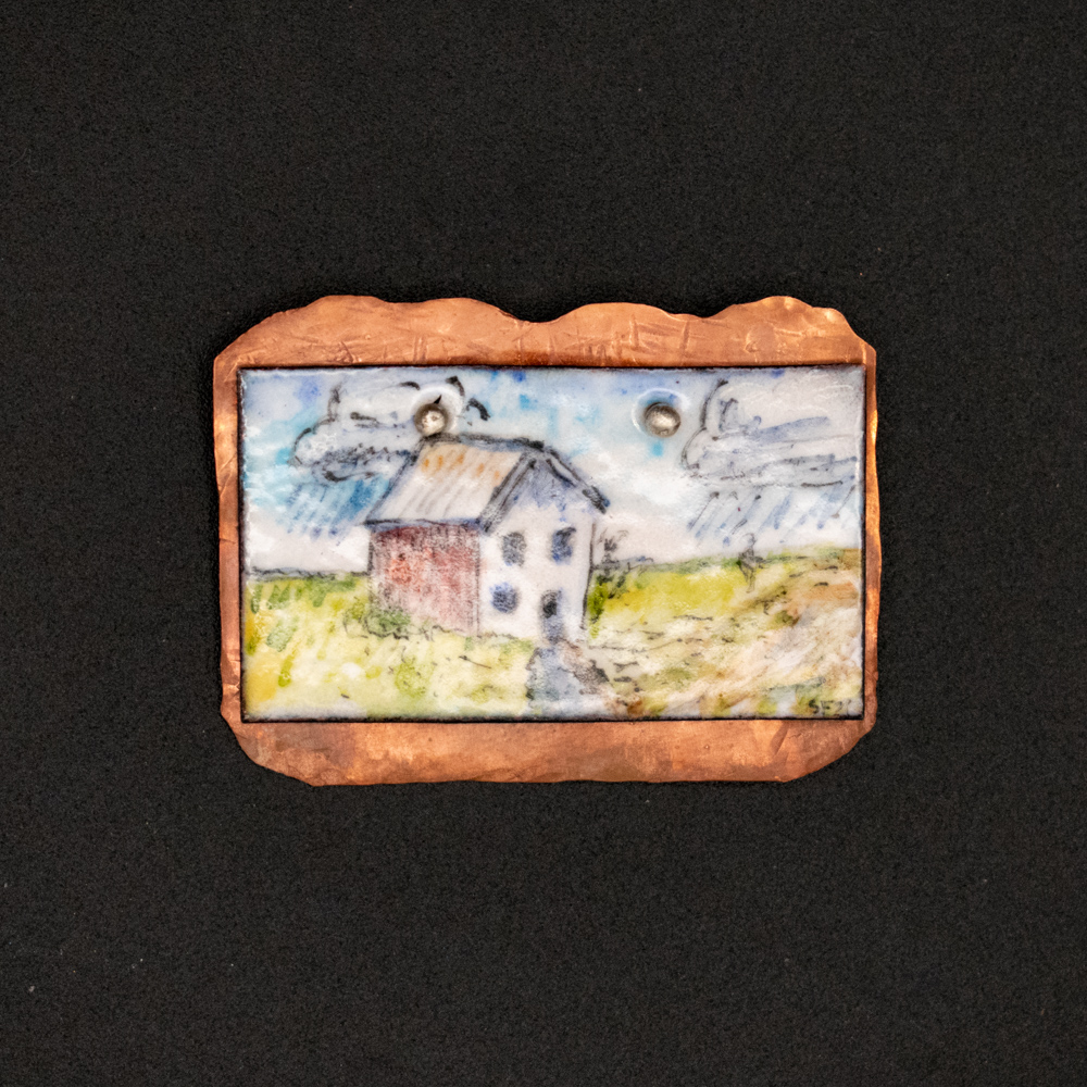 Enamel on Copper © Serena Fenton All Rights Reserved