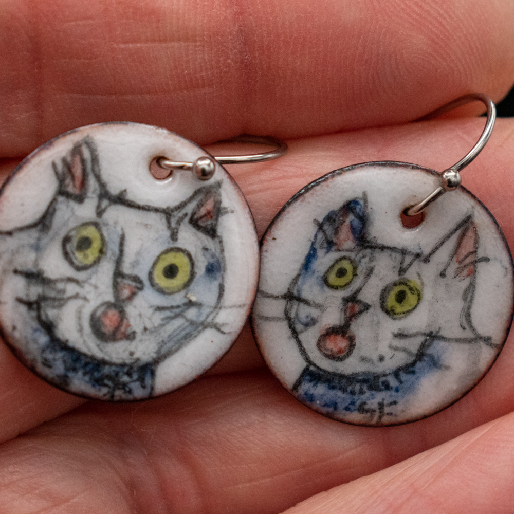 Enamel on Copper © Serena Fenton All Rights Reserved