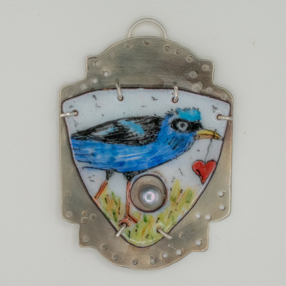 Enamel on Copper © Serena Fenton All Rights Reserved