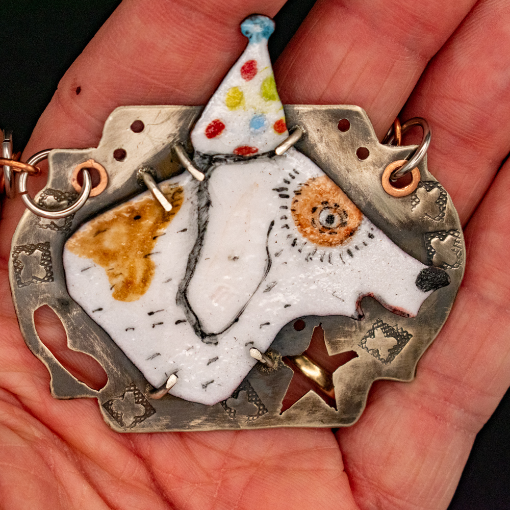 Enamel on Copper © Serena Fenton All Rights Reserved