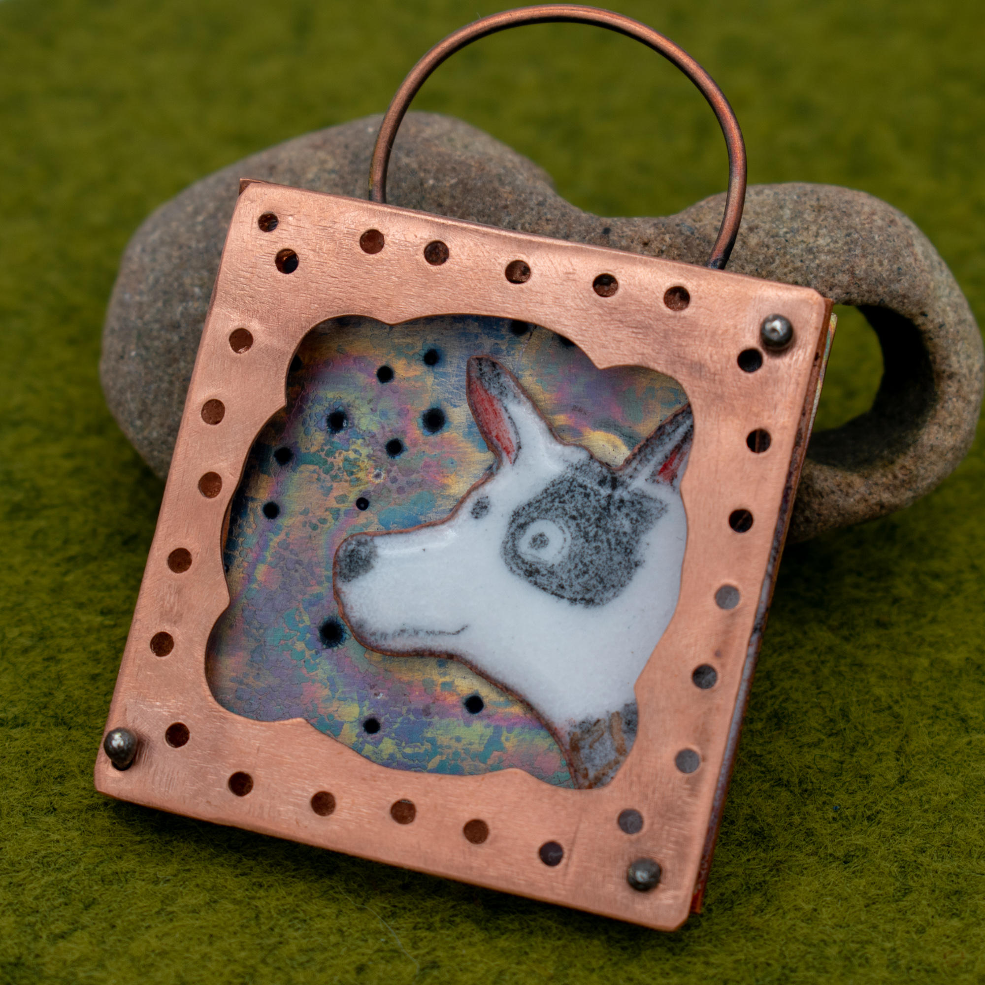 Enamel on Copper © Serena Fenton All Rights Reserved