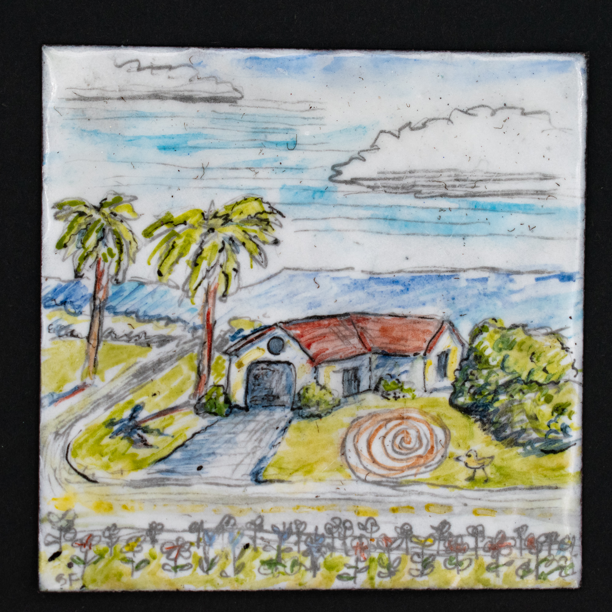 Enamel on Copper © Serena Fenton All Rights Reserved