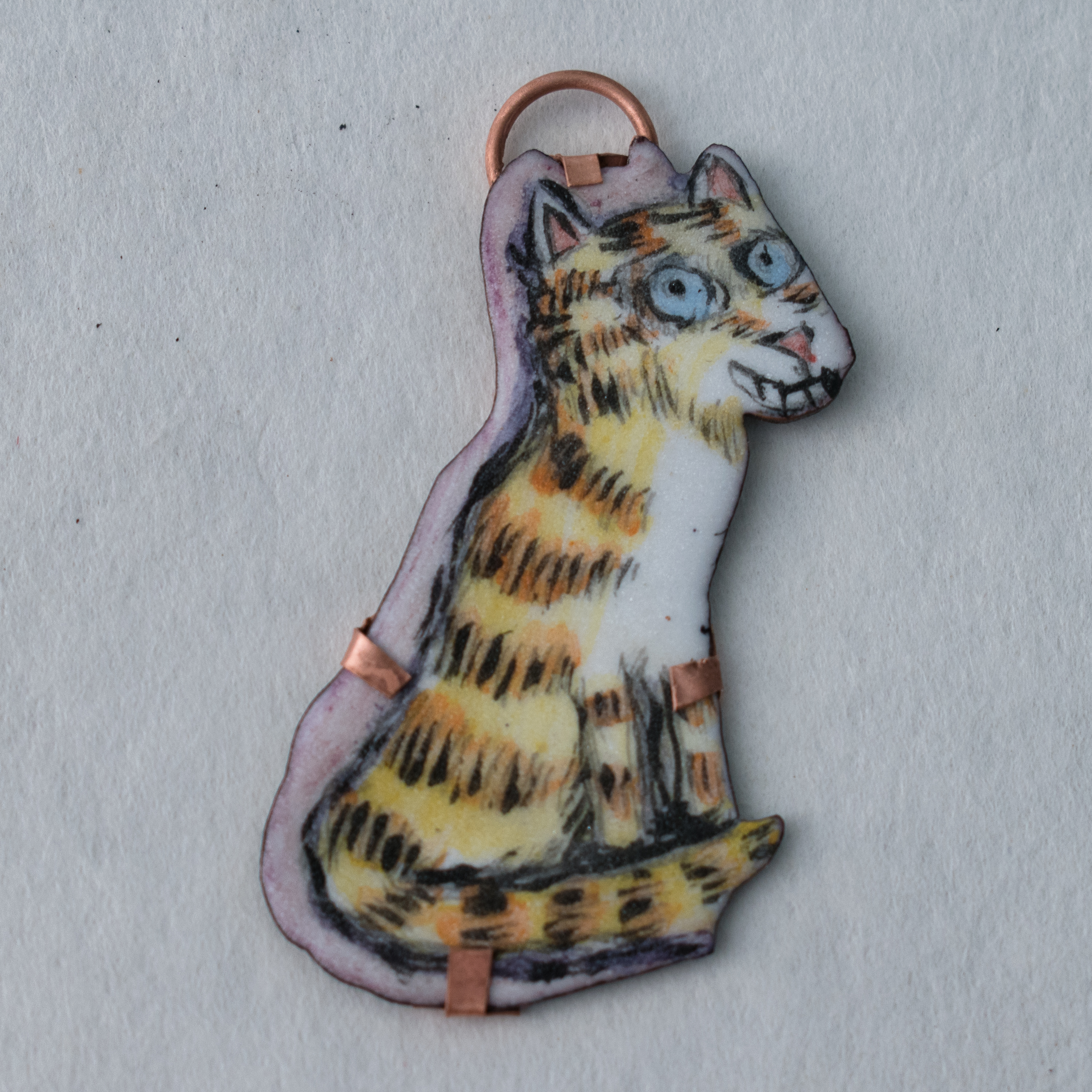 Enamel on Copper © Serena Fenton All Rights Reserved