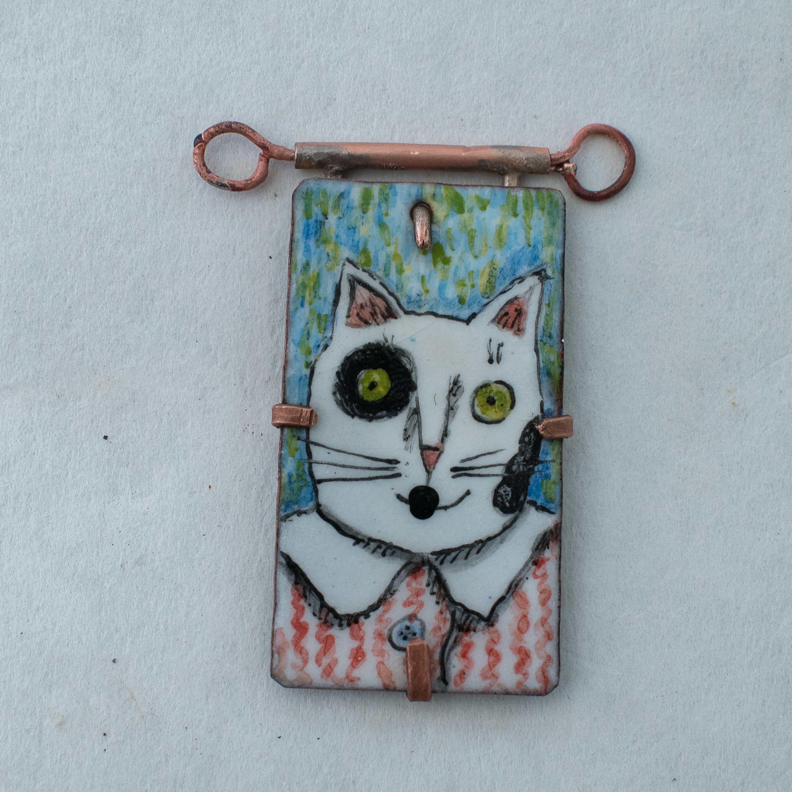 Enamel on Copper © Serena Fenton All Rights Reserved