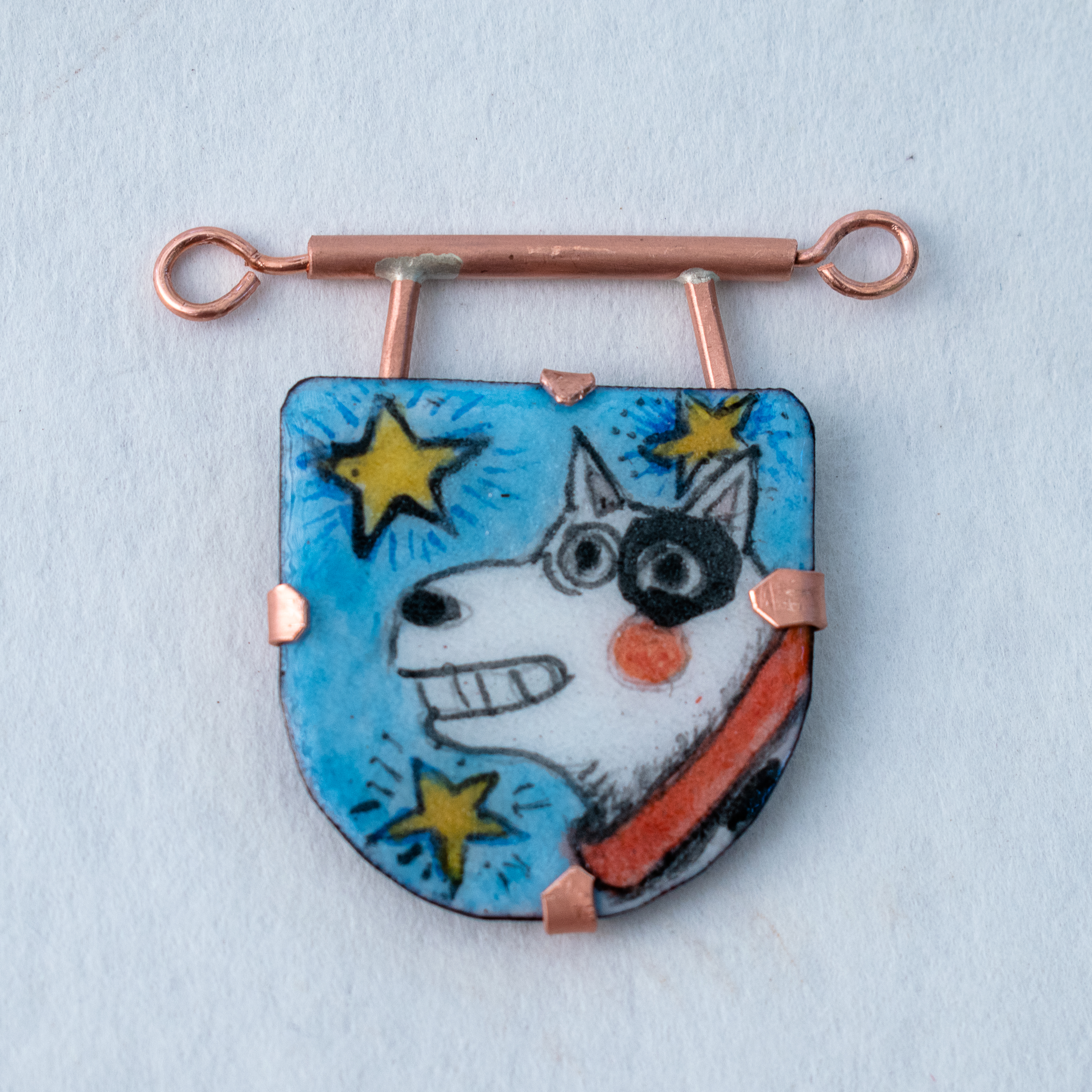 Enamel on Copper © Serena Fenton All Rights Reserved