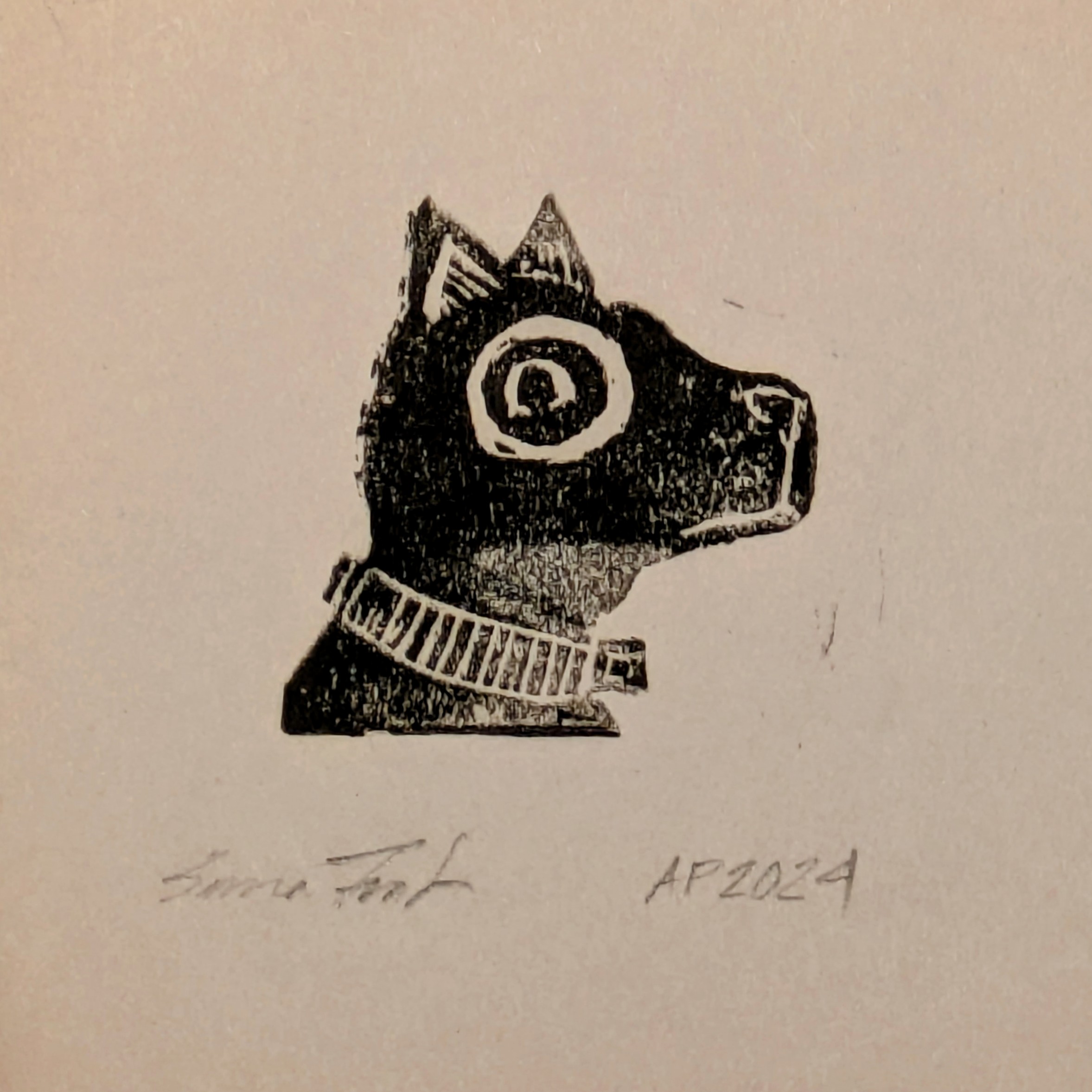 Linoprint © Serena Fenton All Rights Reserved