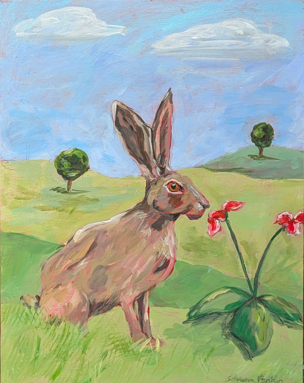 Bunny Painting No.&nbsp;1