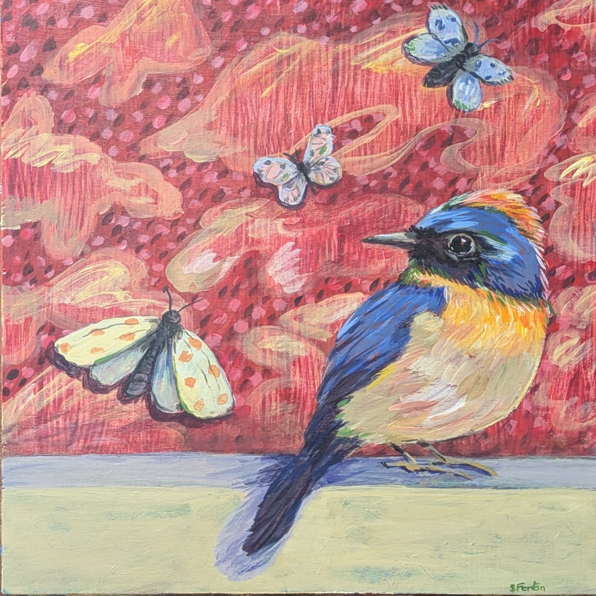 Bird Painting No.&nbsp;55